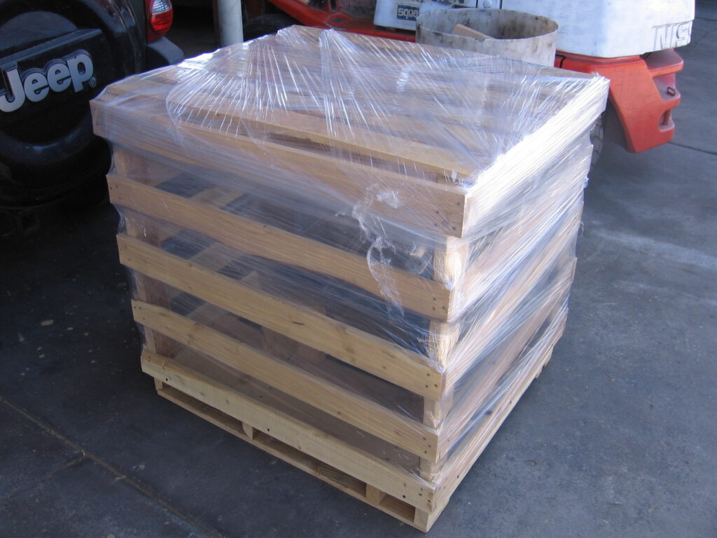 Certified marine engine dealer preparing Cummins diesel engine for export