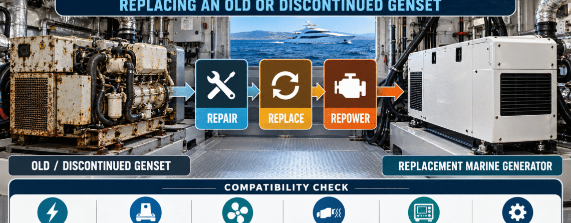 replacement marine generator