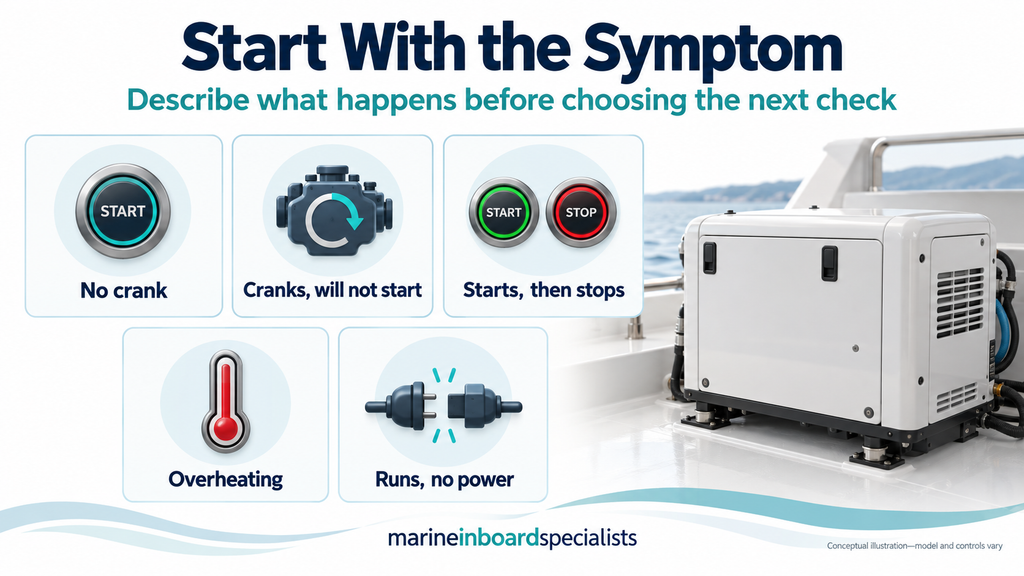 Northern Lights Marine Generator Troubleshooting Guide Five marine generator troubleshooting symptoms