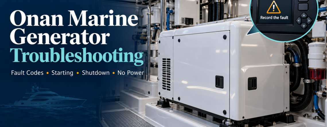 Onan marine generator troubleshooting