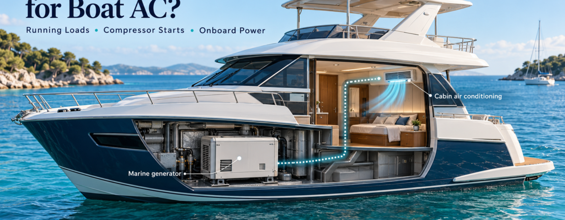 generator for boat AC