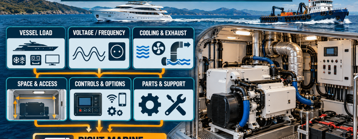 marine diesel generator buying guide