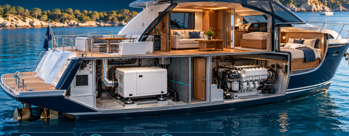 quiet marine generator